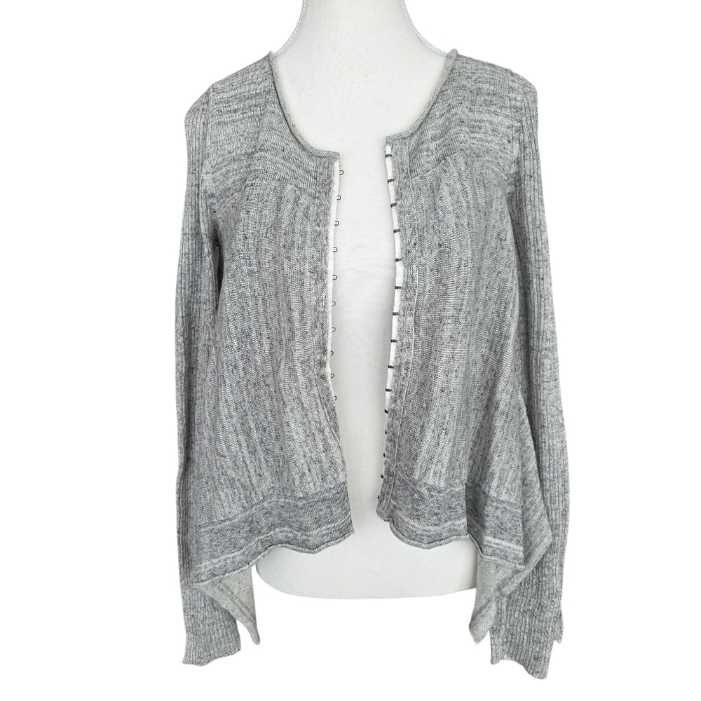 Free People Never Again Hook & eye Cardigan Size XS